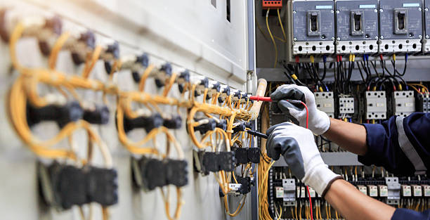 Professional Electrician technician working in Madison Heights, VA